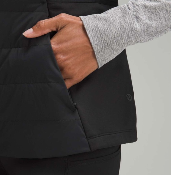 Lululemon Down for It All Vest, Black, Size 10, Like New - Picture 4 of 10